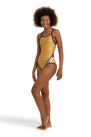 Maillot 1 pièce - Jaune