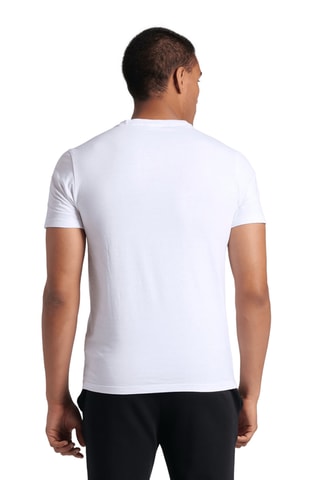 T-shirt - Blanc et violet