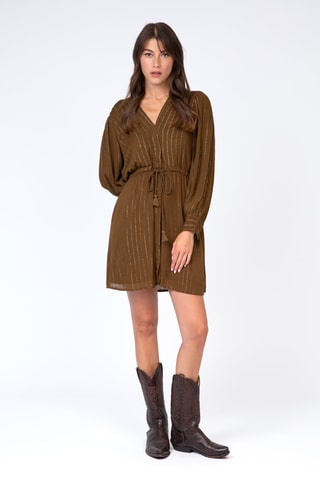 Robe patineuse - Vert olive