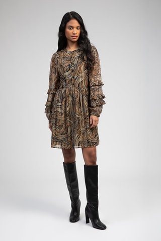 Robe patineuse - Camel