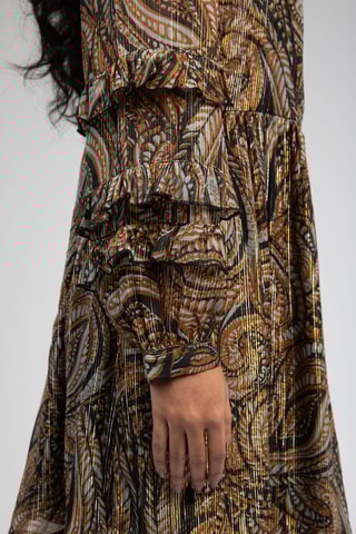 Robe patineuse - Camel