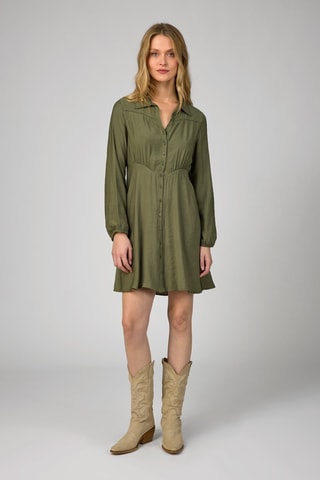 Robe chemise - Kaki
