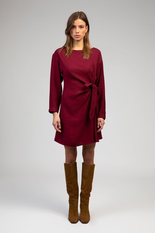 Robe droite - Bordeaux