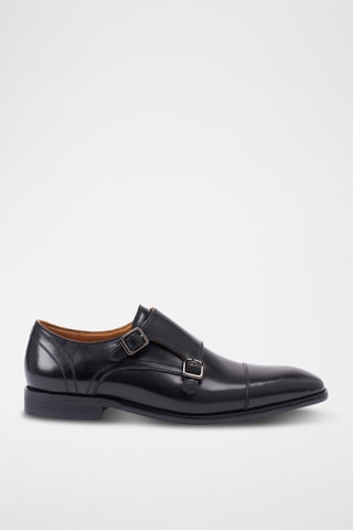 Derbys vernis en cuir - Noir