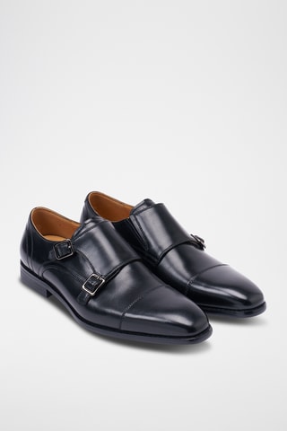 Derbys vernis en cuir - Noir