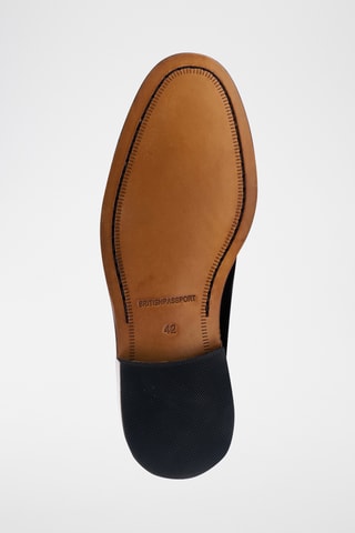 Derbys vernis en cuir - Bordeaux