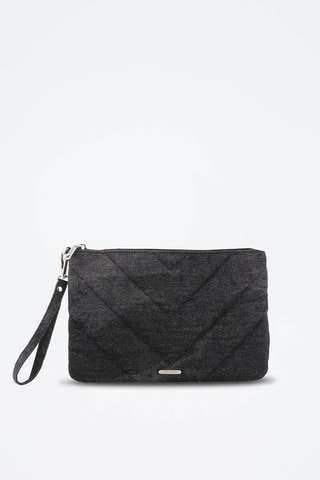 Pochette en jean Dak Gris foncé chiné