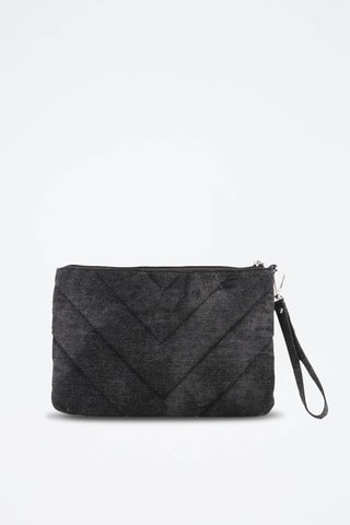 Pochette en jean Dak Gris foncé chiné