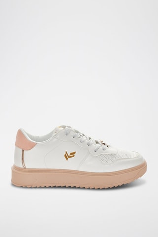 Baskets plateformes Smile - Blanc