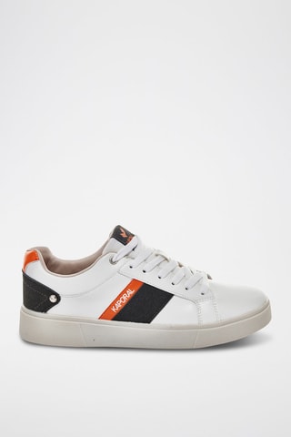 Baskets Tarline - Blanc et bleu marine