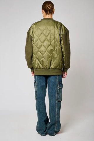 Gilet oversize Sensa - Kaki