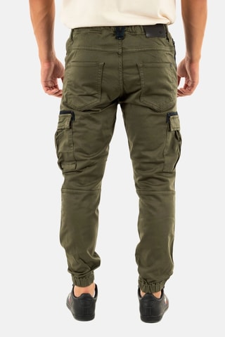 Pantalon cargo Malki - Kaki
