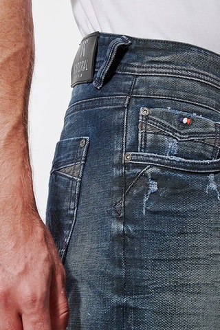 Jean tapered slim Krik - Bleu marine