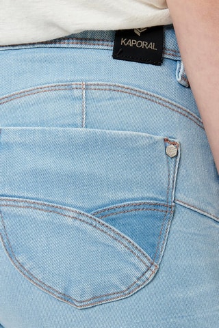 Jean slim Flore - Ciel