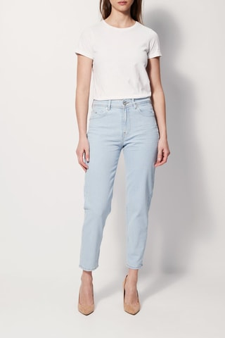 Jean droit Sixte Bleu clair