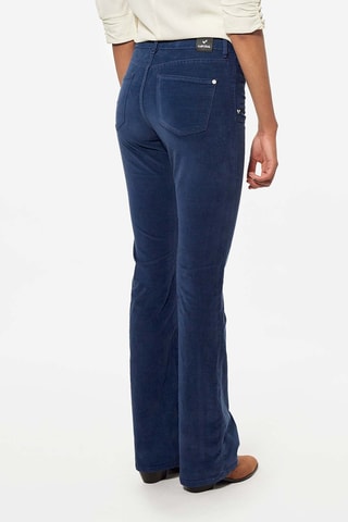 Jean bootcut taille haute Lucky - Bleu marine