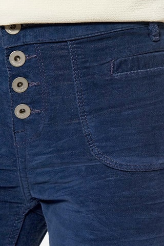 Jean bootcut taille haute Lucky - Bleu marine