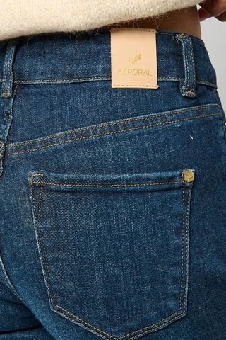 Jean bootcut taille haute Lucky - Bleu