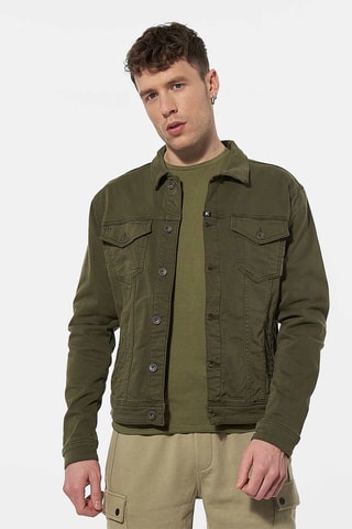 Veste en jean Jaden - Kaki