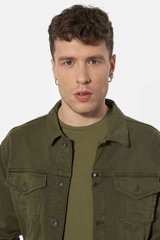 Veste en jean Jaden - Kaki