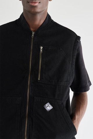 Veste sans manches - Noir