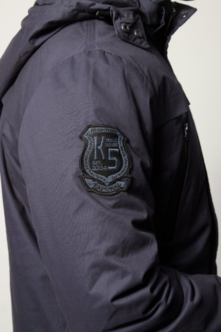 Parka à capuche Gers Bleu marine