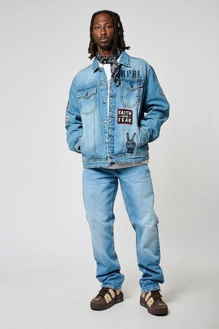 Veste regular en jean Ammo - Bleu