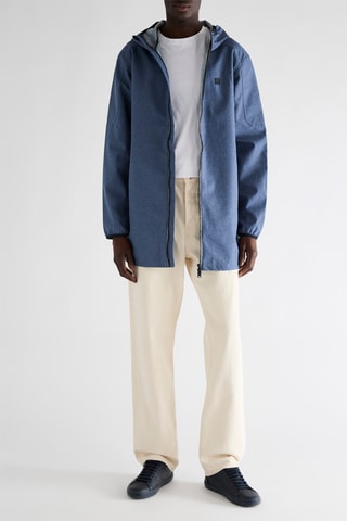 Parka à capuche Badox - Bleu