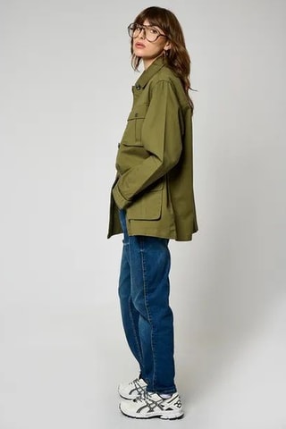 Veste saharienne regular Silex - Kaki