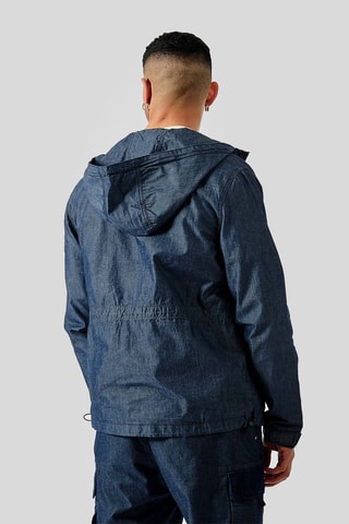 Veste à capuche Delor - Indigo