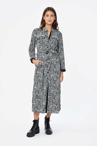 Robe chemise Neem - Noir