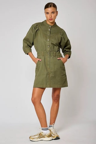 Robe droite Maril - Kaki