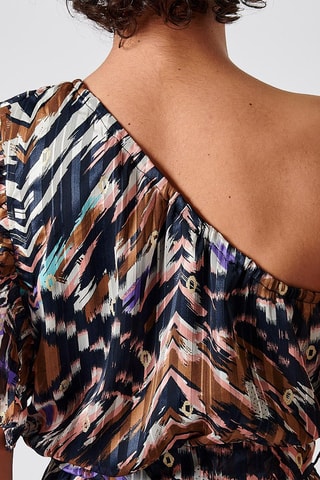 Robe asymétrique Cevil - Noir