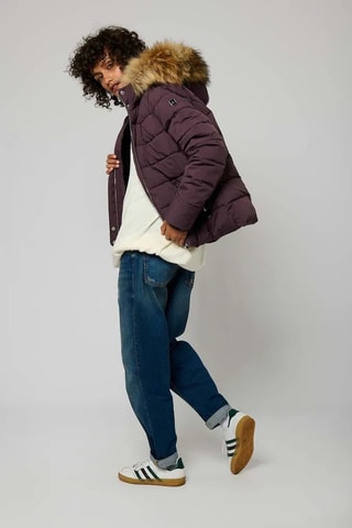 Doudoune matelassée regular Mabby - Violet