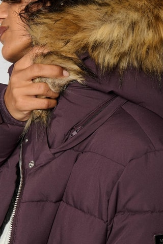 Doudoune matelassée regular Mabby - Violet