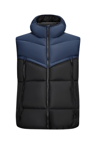 Doudoune regular sans manches Bivo  - Noir