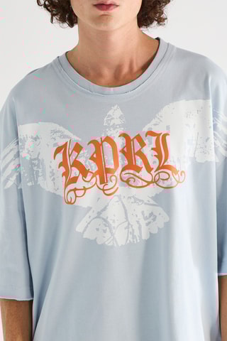 T-shirt Vorbo - Ciel