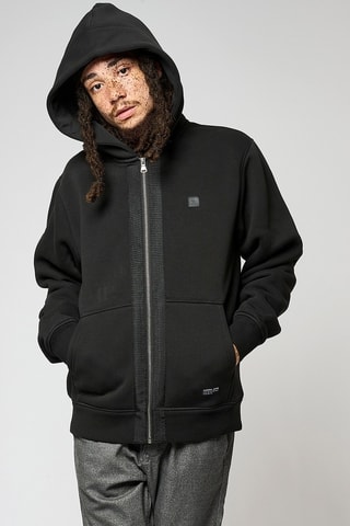 Sweat à capuche Rego  - Noir