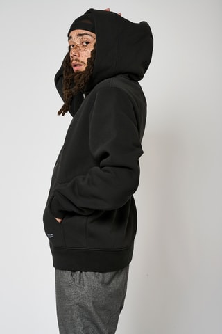 Sweat à capuche Rego  - Noir