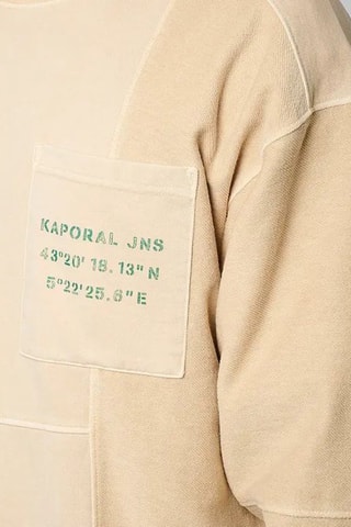 Sweat en coton biologique Bello - Beige