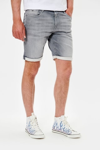 Bermuda en jean - Gris