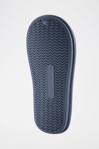 Pantoufles fourrées Bleu marine