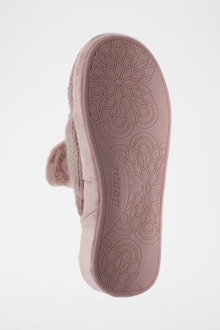 Pantoufles fourrées Rose