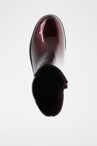 Bottines vernies - Bordeaux