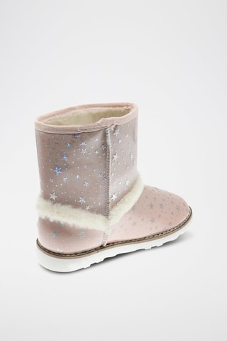 Bottines fourrées - Rose