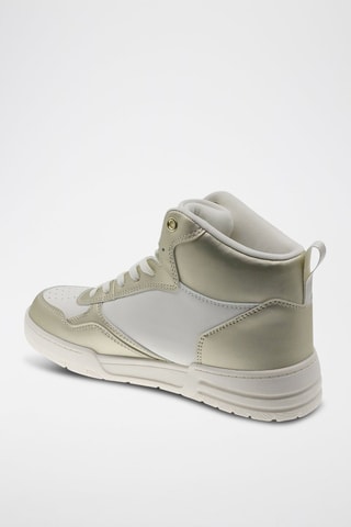 Baskets montantes - Doré