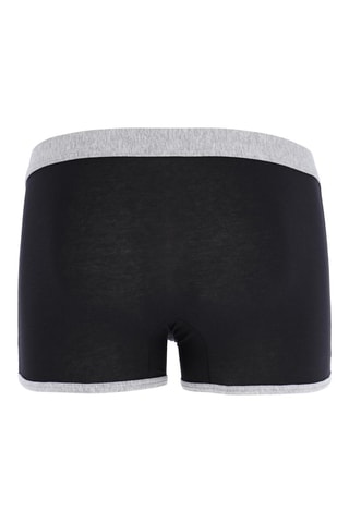 2 boxers - Bleu et noir