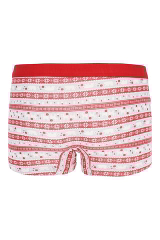 Caleçon Rouge et gris