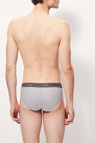 2 slips - Bleu et bordeaux