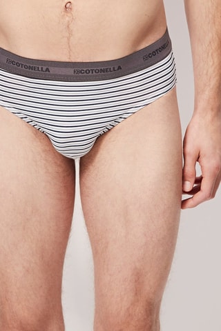 2 slips - Bleu et bordeaux